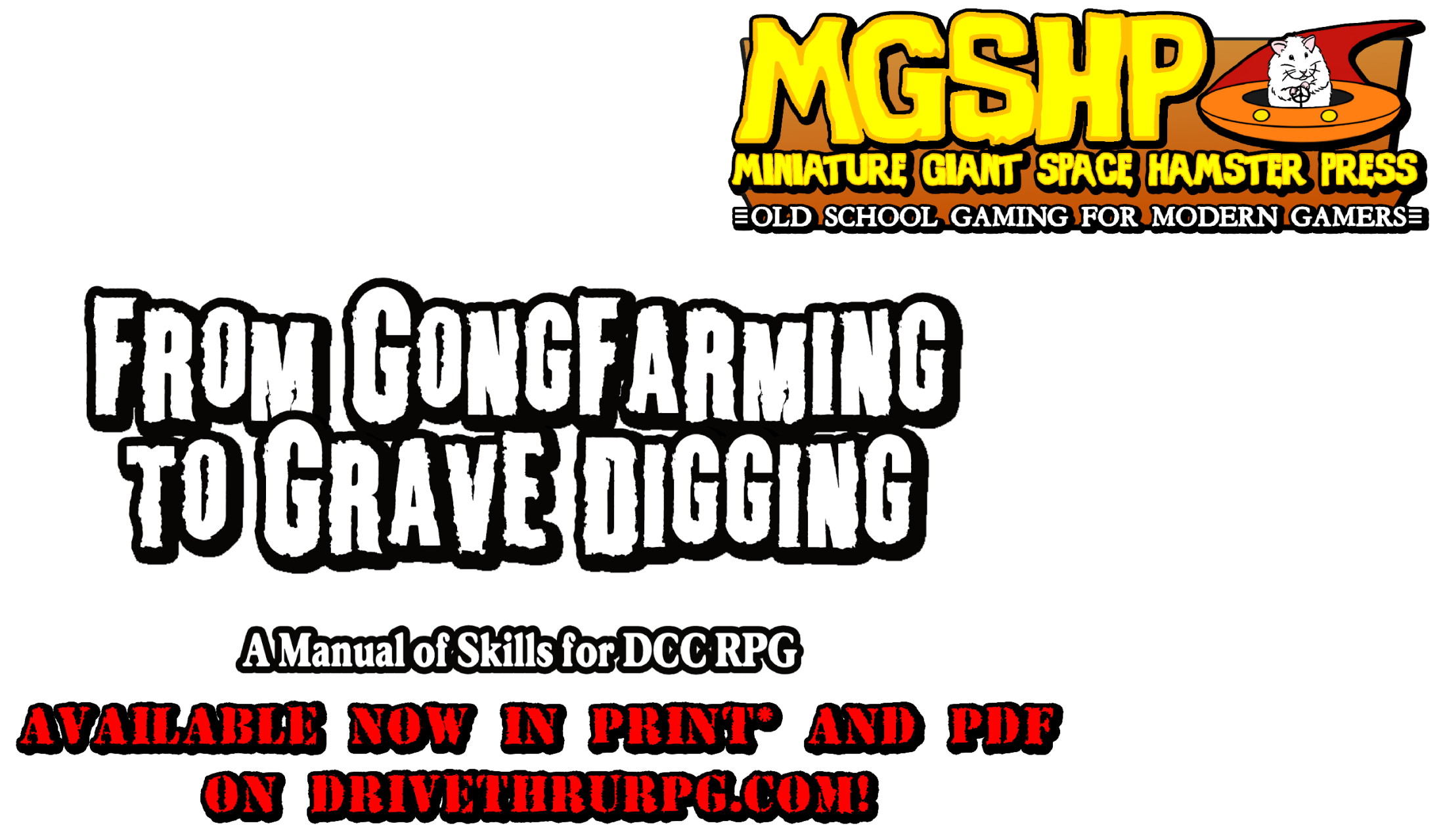 Miniature Giant Space Hamster Press